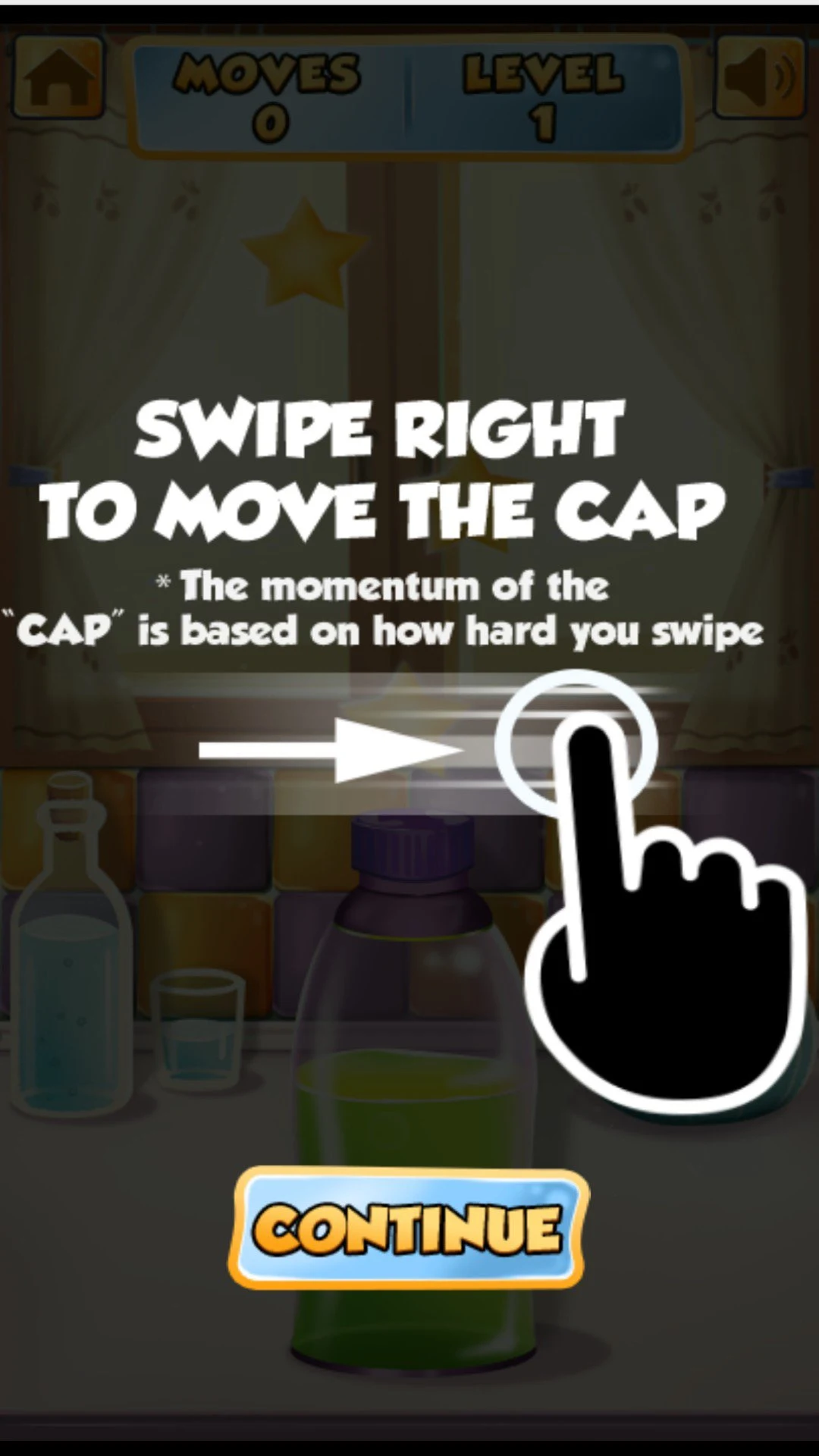 Bottle Cap Puzzle screenshot