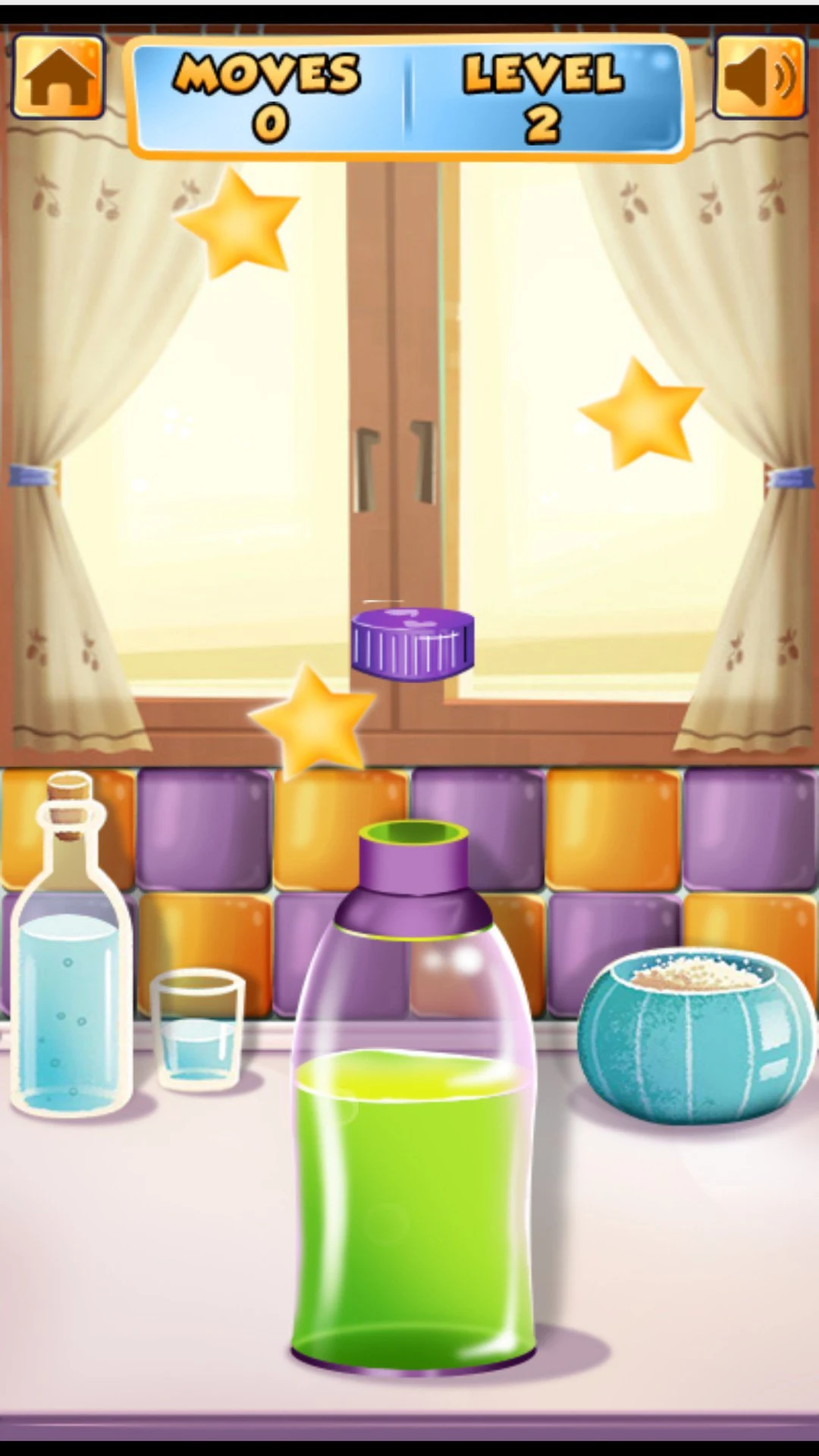 Bottle Cap Puzzle screenshot